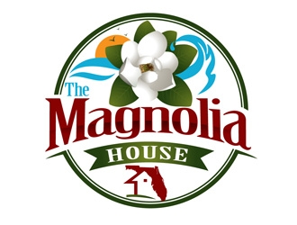 The Magnolia House logo design by DreamLogoDesign