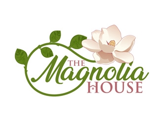 The Magnolia House logo design by DreamLogoDesign