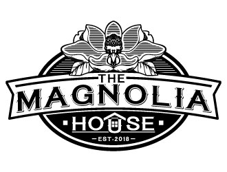 The Magnolia House logo design by Godvibes