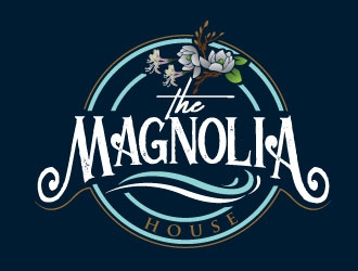 The Magnolia House logo design by REDCROW