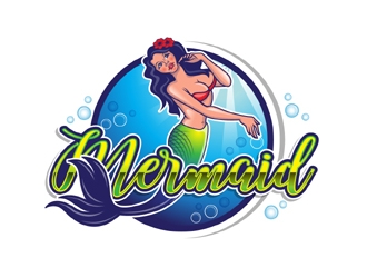 Mermaid logo design by MAXR
