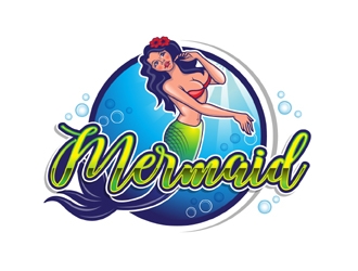 Mermaid logo design by MAXR