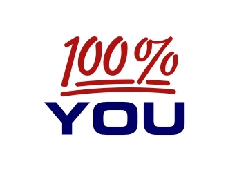 100% YOU  logo design by GemahRipah