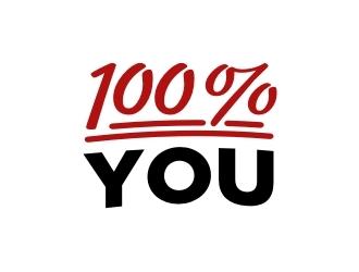 100% YOU  logo design by GemahRipah
