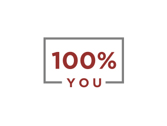 100% YOU  logo design by tejo