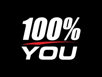 100% YOU  logo design by abss