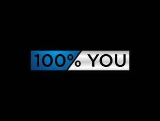 100% YOU  logo design by dewipadi