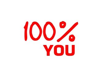 100% YOU  logo design by mckris