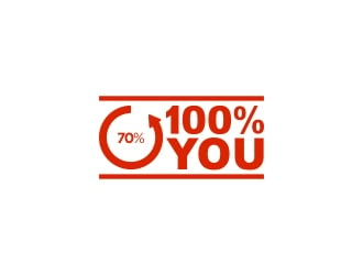 100% YOU  logo design by CreativeKiller