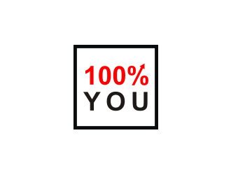 100% YOU  logo design by Franky.