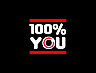 100% YOU  logo design by serprimero