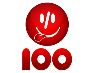 100% YOU  logo design by AYATA