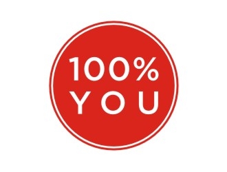 100% YOU  logo design by sabyan