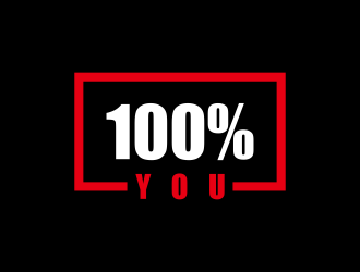 100% YOU  logo design by goblin