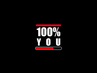 100% YOU  logo design by goblin