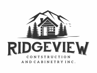 Ridgeview Contstruction and Cabinetry Inc. logo design by Eko_Kurniawan