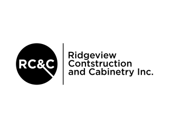 Ridgeview Contstruction and Cabinetry Inc. logo design by BlessedArt