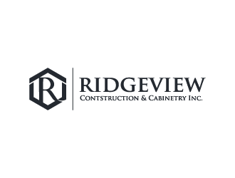 Ridgeview Contstruction and Cabinetry Inc. logo design by shadowfax