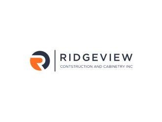 Ridgeview Contstruction and Cabinetry Inc. logo design by Susanti