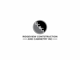 Ridgeview Contstruction and Cabinetry Inc. logo design by hopee