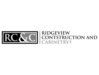 Ridgeview Contstruction and Cabinetry Inc. logo design by dewipadi