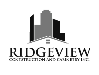 Ridgeview Contstruction and Cabinetry Inc. logo design by shravya