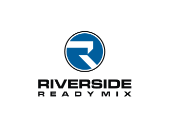 Riverside Ready Mix logo design by mbamboex