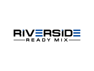 Riverside Ready Mix logo design by MUNAROH