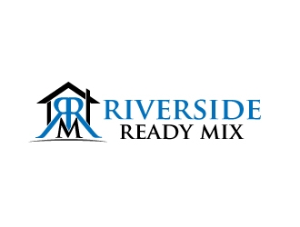 Riverside Ready Mix logo design by Suvendu