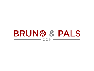 Bruno and pals.com logo design by dewipadi