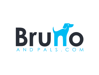 Bruno and pals.com logo design by scolessi