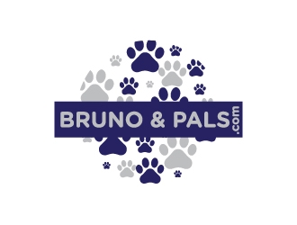 Bruno and pals.com logo design by Erasedink