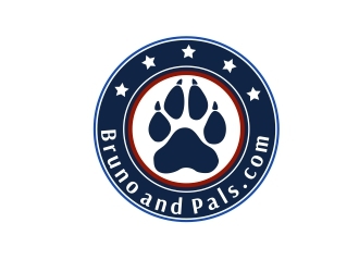 Bruno and pals.com logo design by TMOX