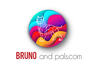 Bruno and pals.com logo design by AnuragYadav
