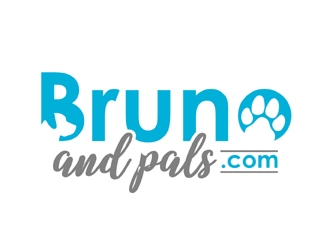 Bruno and pals.com logo design by MAXR