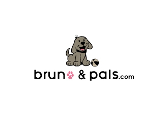 Bruno and pals.com logo design by MUSANG