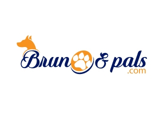 Bruno and pals.com logo design by Suvendu