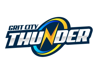 Grit City Thunder logo design by jaize