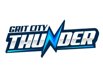 Grit City Thunder logo design by jaize