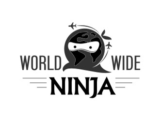 World Wide Ninja logo design by Bl_lue