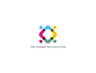 The Connected Executive logo design by Greenlight