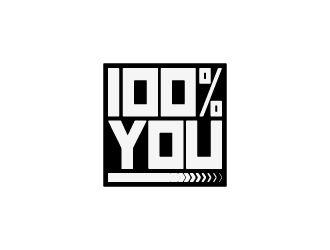100% YOU  logo design by hwkomp