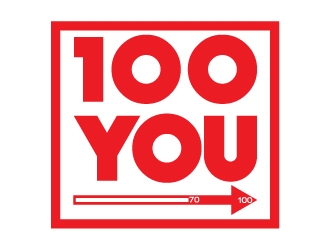 100% YOU  logo design by zenith