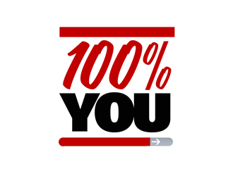 100% YOU  logo design by kunejo
