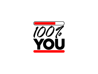 100% YOU  logo design by reight