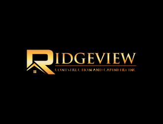 Ridgeview Contstruction and Cabinetry Inc. logo design by cahyobragas