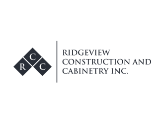 Ridgeview Contstruction and Cabinetry Inc. logo design by scolessi