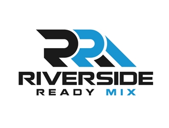 Riverside Ready Mix logo design by DreamLogoDesign