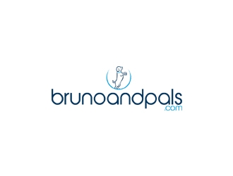 Bruno and pals.com logo design by rahmatillah11