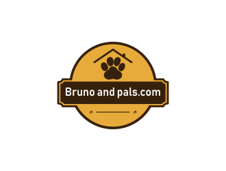 Bruno and pals.com logo design by Drago
